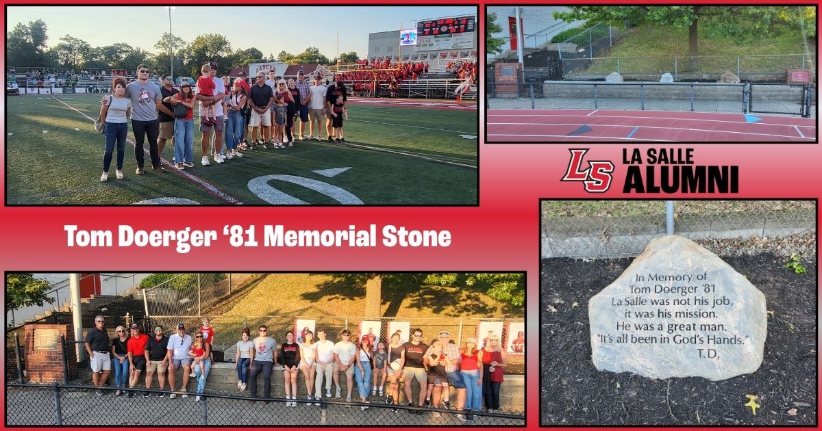 Tom Doerger '81 Memorial Stone